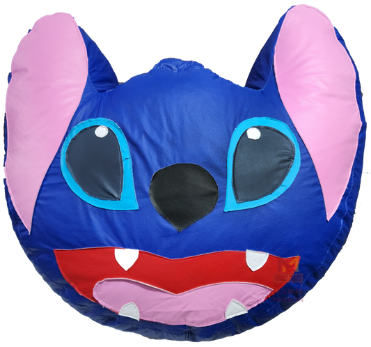 Sillón Infantil Puff Personajes de Stitch | Muebles Marrón